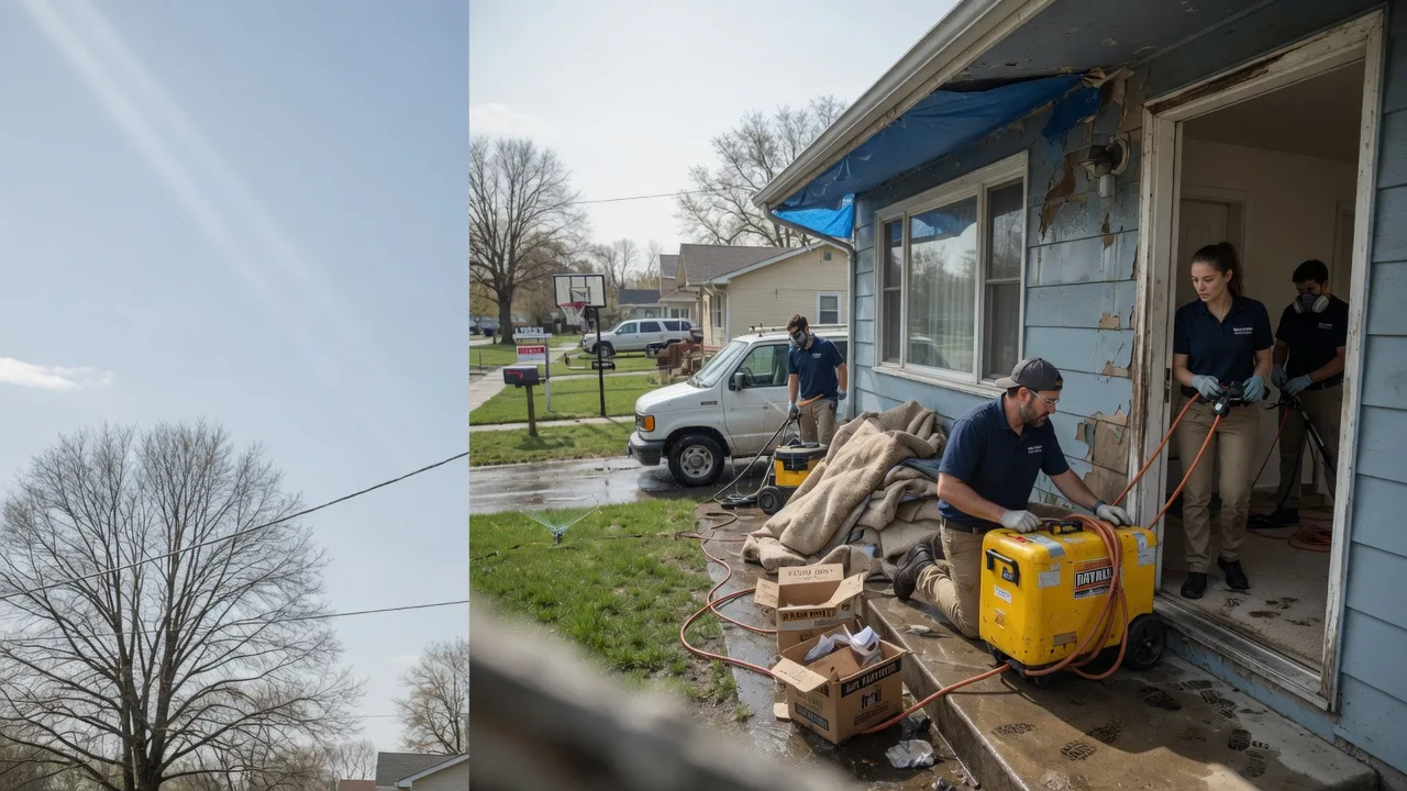 Basement Flood Cleanup in Council Grove, KS near me